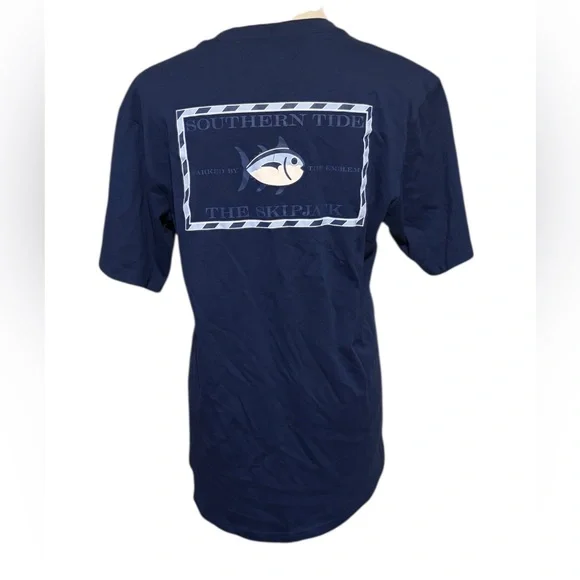 EUC Original Skipjack Short Sleeve T-Shirt Blue SZ M - Picture 1 of 3